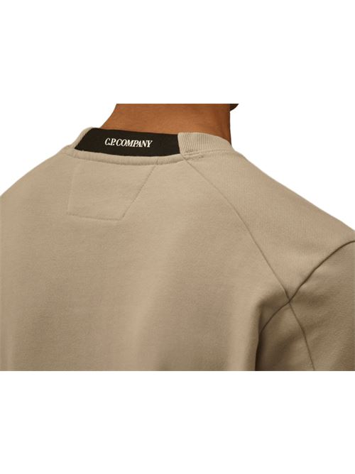 DIAGONAL RAISED FLEECE CREWNECK LENS C.P. COMPANY | SS713A005086W904